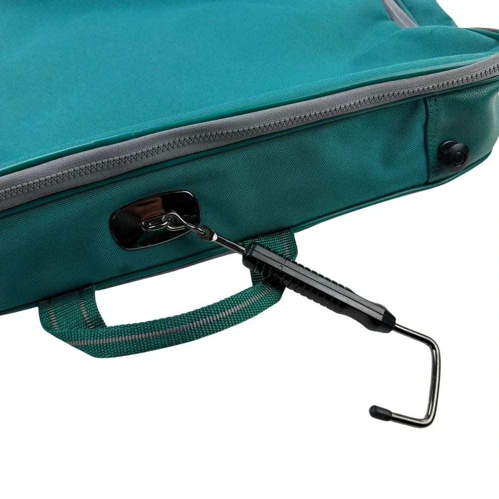 Magellan x Delsey Emerald Green Locking Travel Garment Bag NWT 23